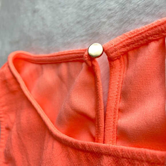 Red Dress Boutique Orange Shift Dress Size Large - Picture 9 of 13